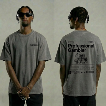 Professional Gambler Casino Streetwear Shirt – Vintage Graphic Tee