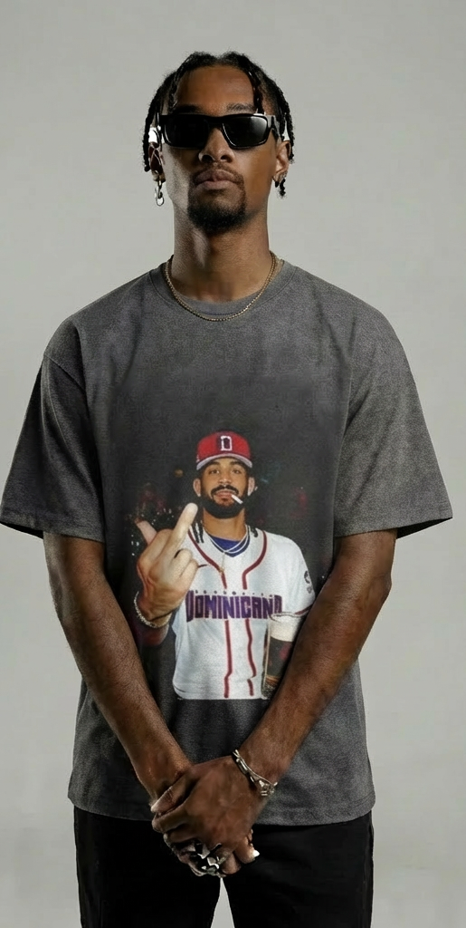 Rodriguez Baseball Graphic T-Shirt – Black Sports Fan Apparel