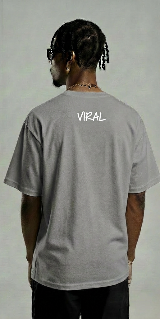 Grey Urban Streetwear Shirt – Unfollow The Trends Be Original White Graphic