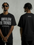 Men’s Black Tee with Grey Print – “Be Original, Unfollow the Trend”