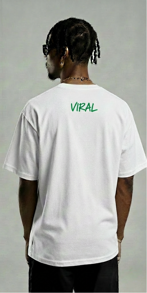 Unfollow The Trends Be Original Green Text White T-Shirt – Urban Streetwear Tee
