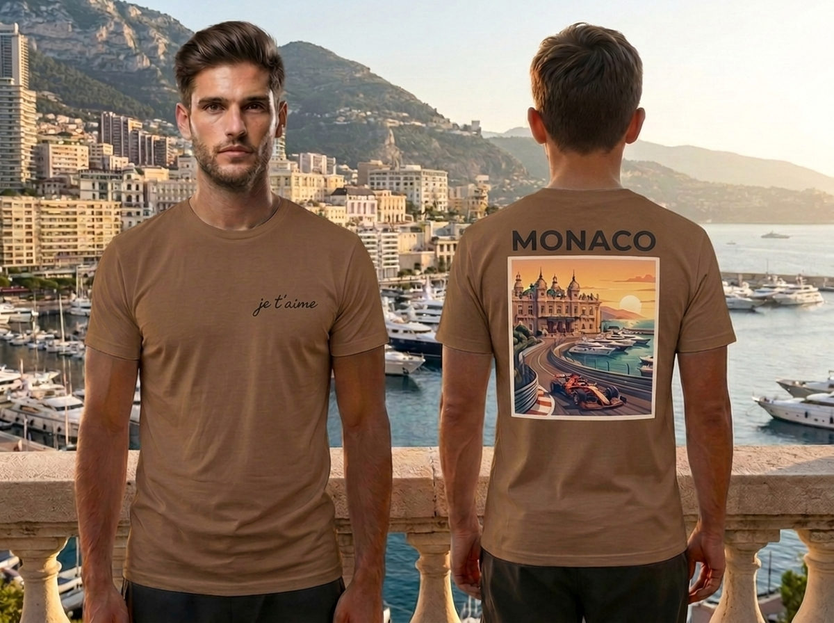 Monaco Urban T-Shirt - Brown