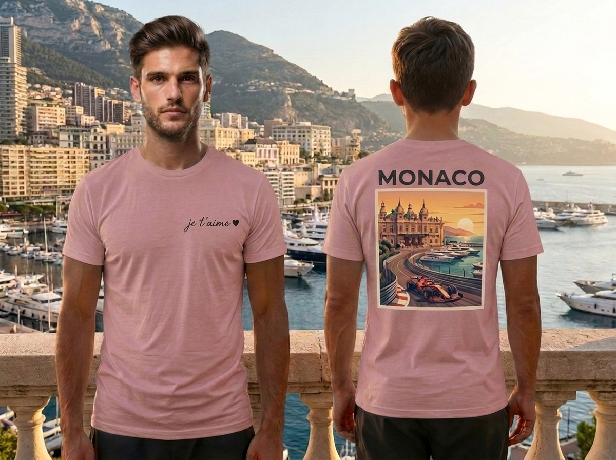Monaco Urban T-Shirt - Pink