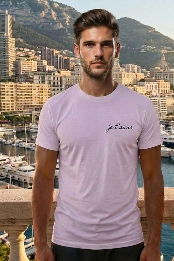 Monaco Urban Purple T-Shirt – Trendy Streetwear Graphic Tee
