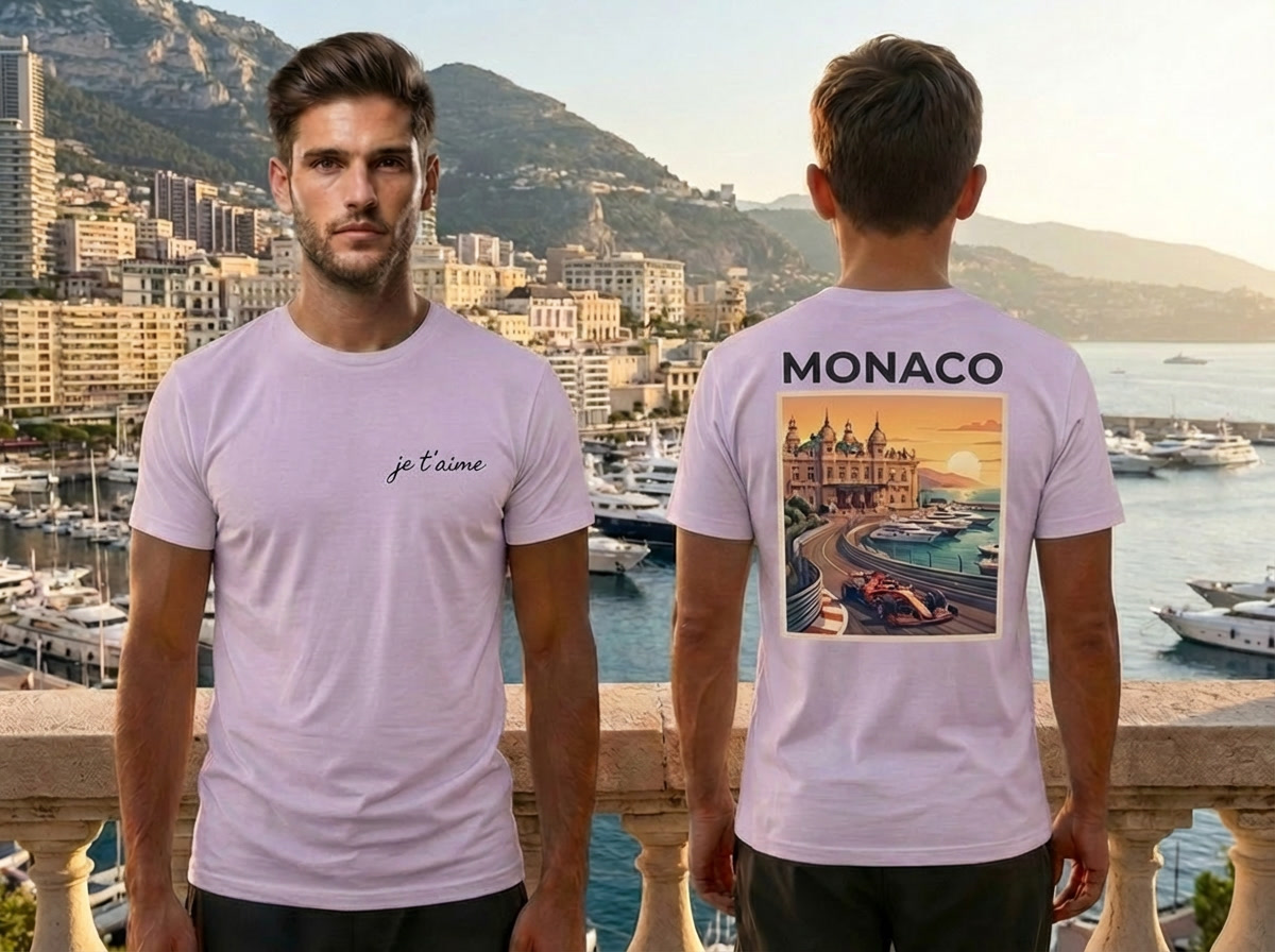 Monaco Urban T-Shirt - Purple