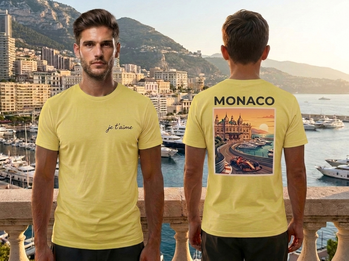 Monaco Urban T-Shirt - Yellow