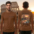 Rome Italy T-Shirt - Brown