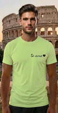 Rome Italy Light Green T-Shirt – Colosseum Graphic Tee – Romantic Travel Shirt
