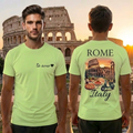 Rome Italy T-Shirt - Light Green