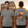 Rome Italy T-Shirt - Grey