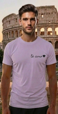 Rome Italy Purple T-Shirt – Colosseum Graphic Tee – Romantic Travel Shirt