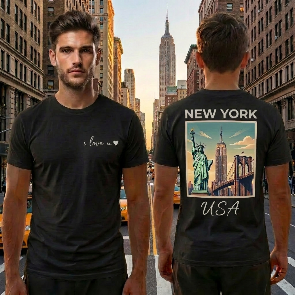 New York T-Shirt - Black