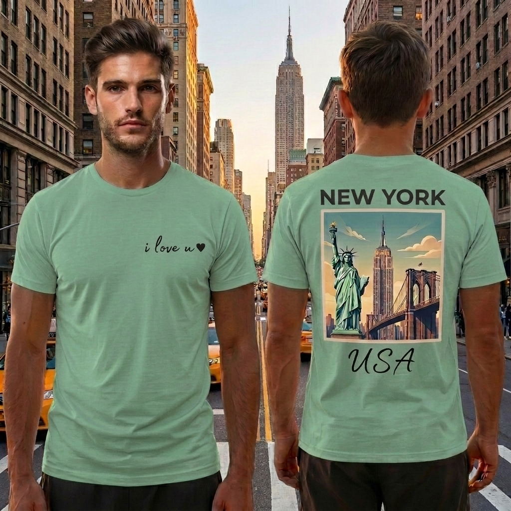 New York T-Shirt - Green