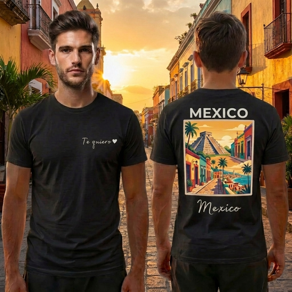 Mexico T-Shirt - Black