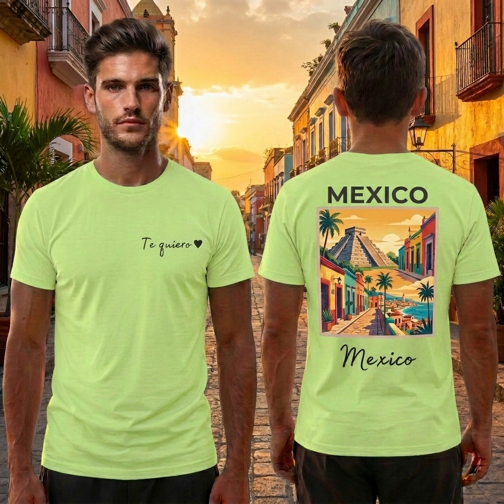 Mexico T-Shirt - Light Green