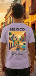 Mexico Light Purple T-Shirt – Mexican Graphic Tee – Travel Vacation Shirt