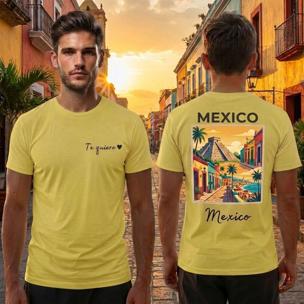 Mexico T-Shirt - Yellow