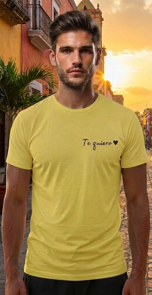Mexico Yellow T-Shirt – Mexican Graphic Tee – Travel Vacation Shirt