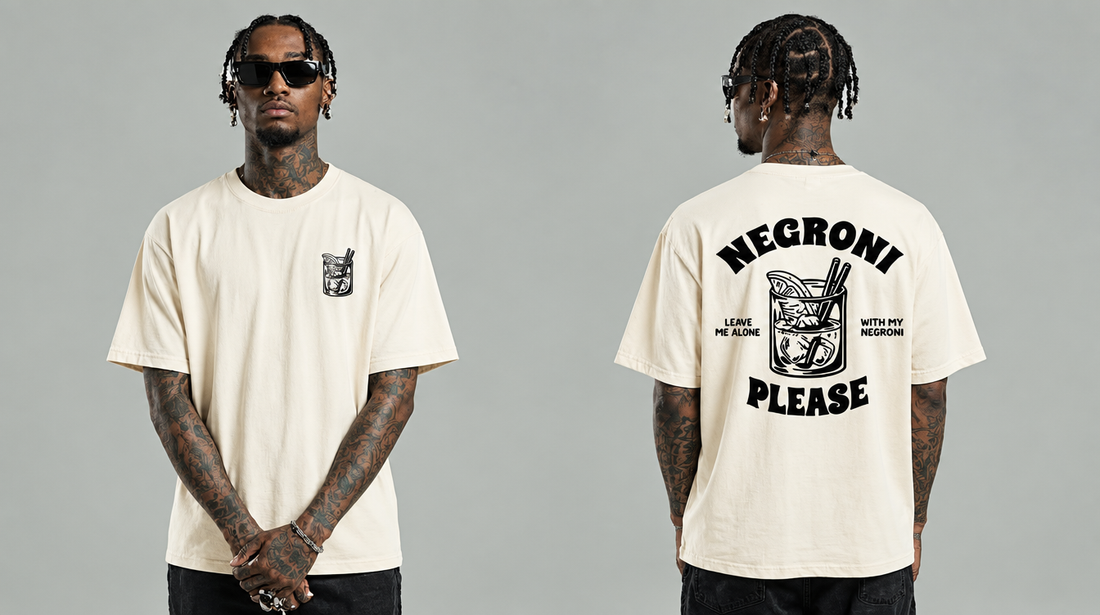 Negroni Please Graphic Tee - Black