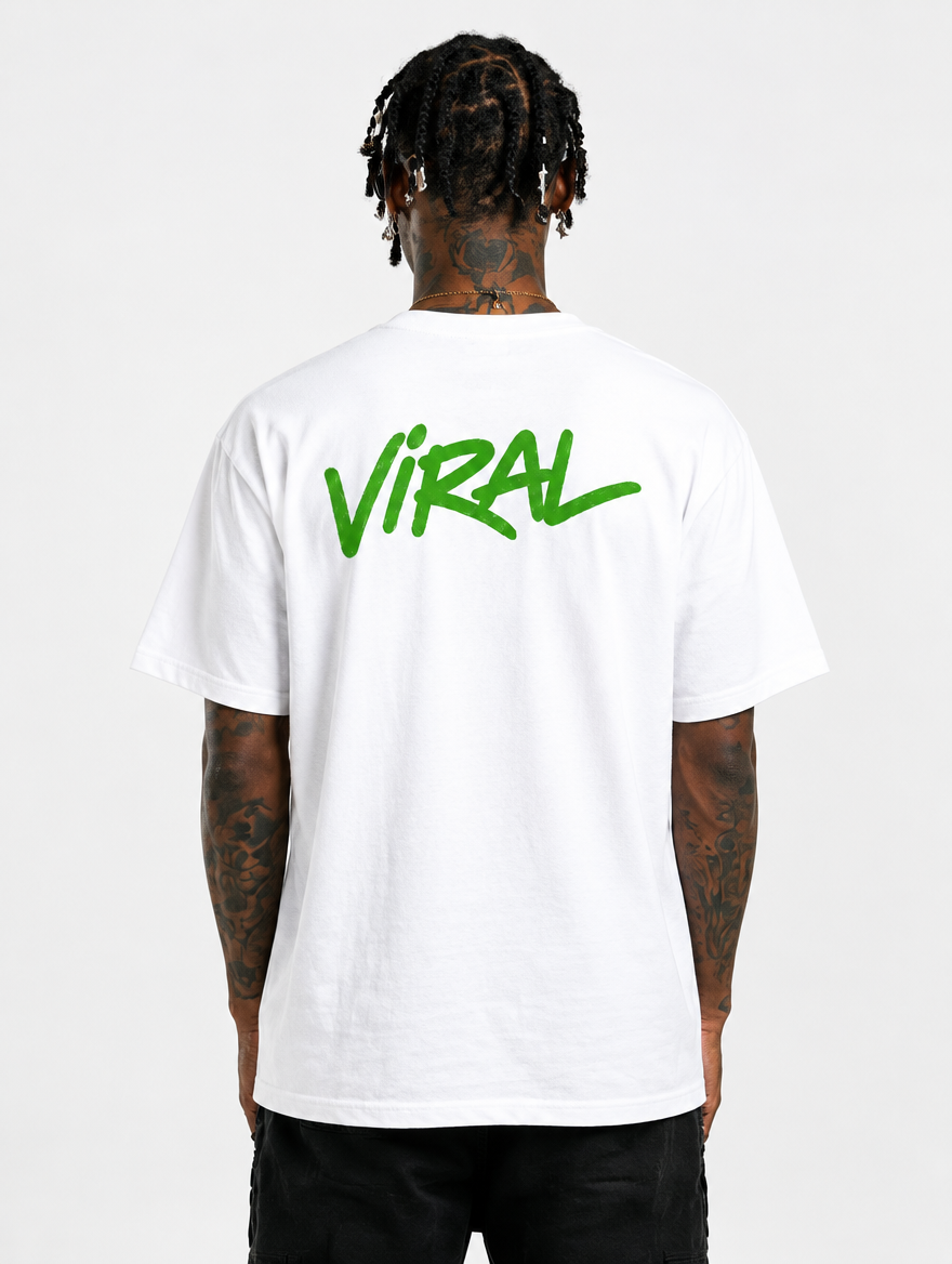 Be Original Unfollow the Trend - White Green Back