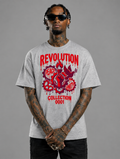 Urban Revolution Graphic Tee - Grey