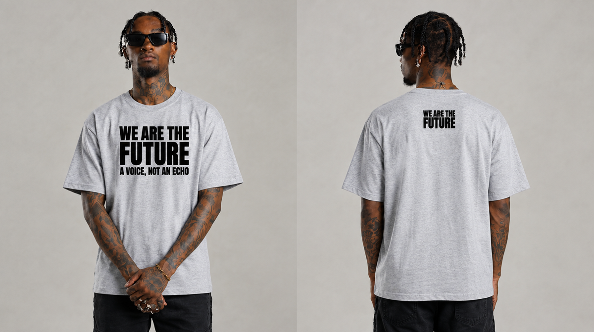 We Are The Future - Grey Black