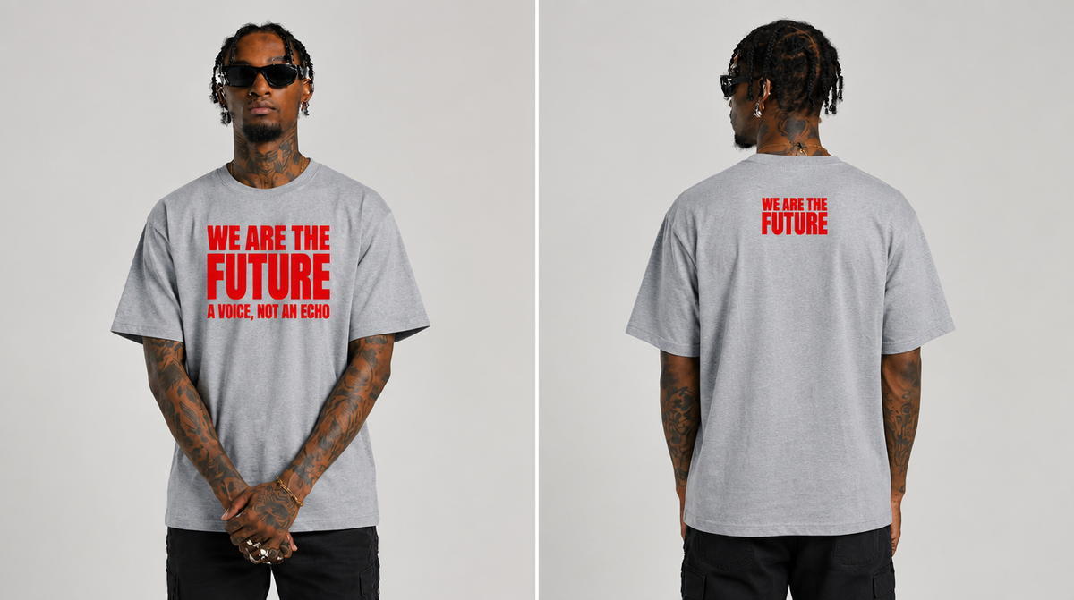 We Are The Future - Grey Red
