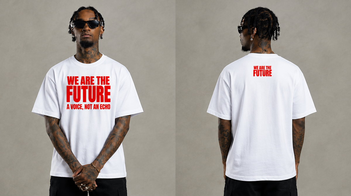 We Are The Future - White Red