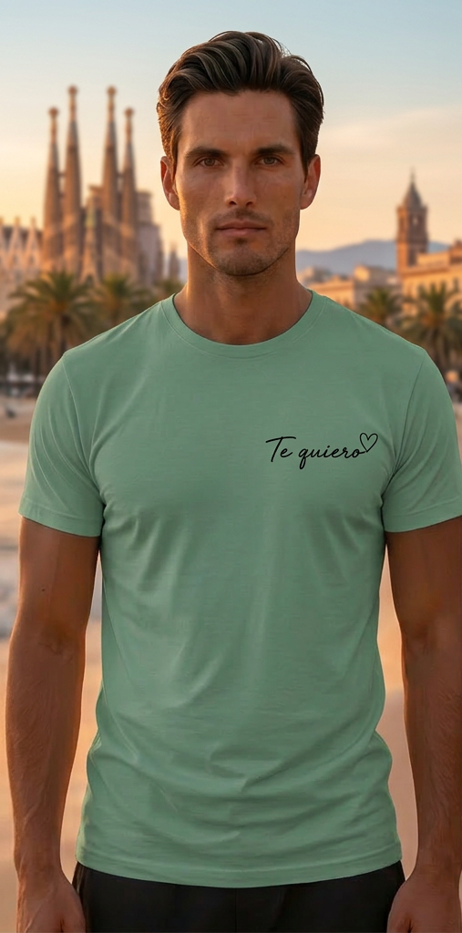 Barcelona Graphic T-Shirt – Trendy Summer Travel Shirt Spain