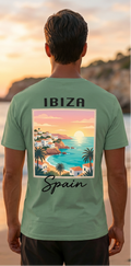 Ibiza Travel T-Shirt – Premium Green Summer Shirt Spain