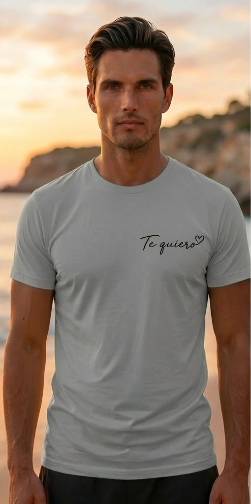 Ibiza Travel T-Shirt – Premium Grey Summer Shirt Spain