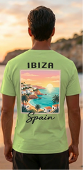 Ibiza Travel T-Shirt – Premium Light Green Summer Shirt Spain