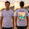 Ibiza Travel T-Shirt - Light Purple