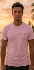 Barcelona Graphic Pink T-Shirt – Trendy Summer Travel Shirt Spain