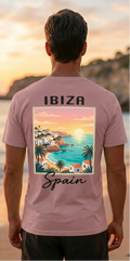 Ibiza Travel T-Shirt – Premium Pink Summer Shirt Spain