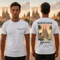 Barcelona Graphic T-Shirt - White