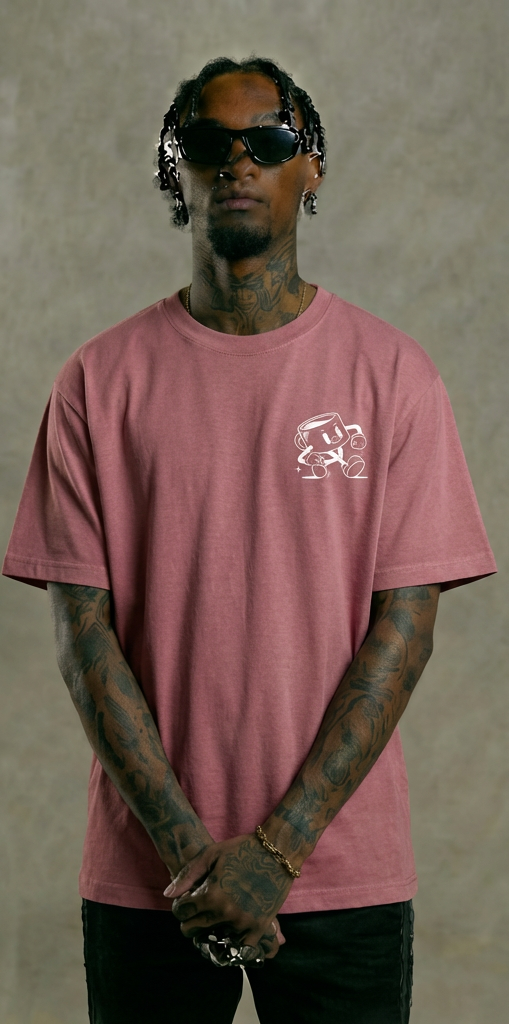 More Espresso Graphic T-Shirt – Coffee Lover Streetwear Tee Pink