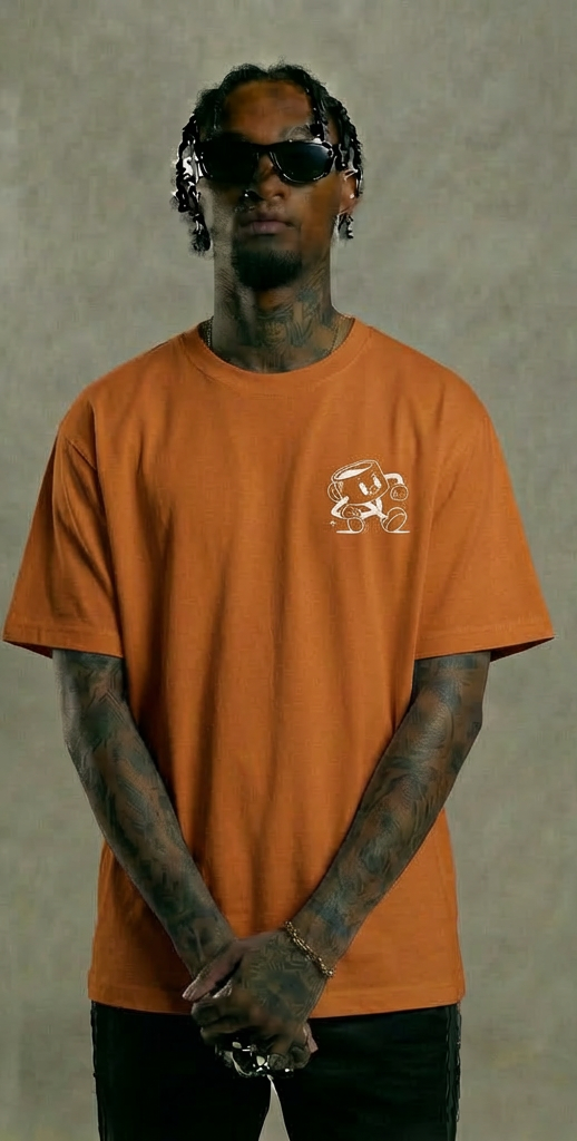 More Espresso Graphic T-Shirt – Coffee Lover Streetwear Tee Orange