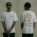 More Espresso Graphic T-Shirt - Grey