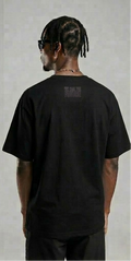 We Are The Future Grey Text Black T-Shirt – Urban Streetwear Graphic Tee