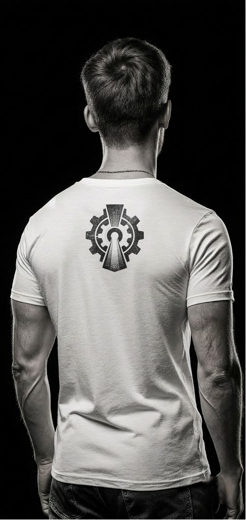 Men’s Metropolis Graphic T-Shirt – Retro Futuristic Machine Age Sci-Fi Tee Streetwear