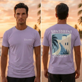 Greek Santorini T-Shirt - Purple