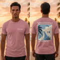 Greek Santorini T-Shirt - Pink